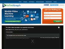 Tablet Screenshot of infinigraph.com